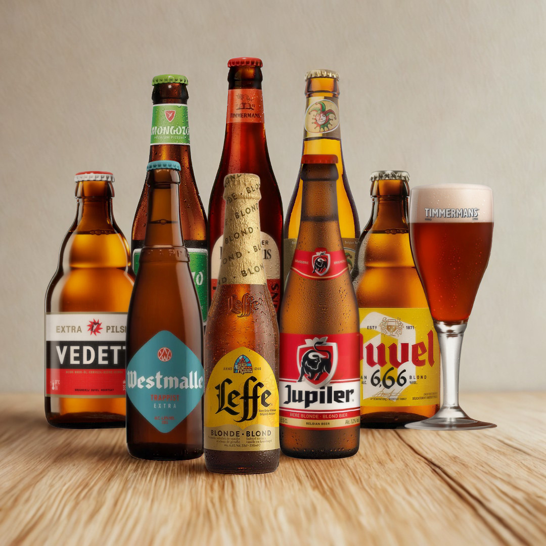 Best Of Belgium Breweries Craft Beer 330ml Mixed Beer Selection