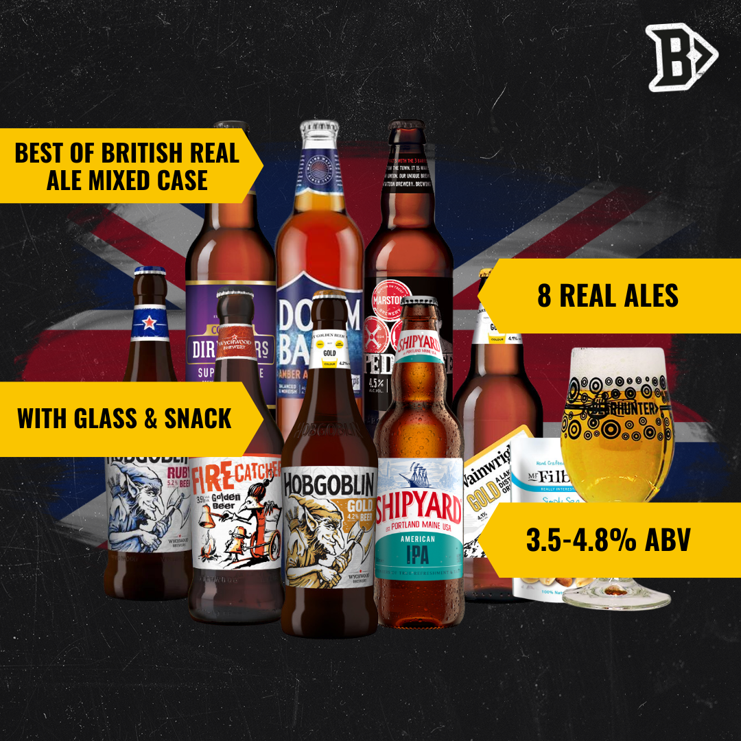 Best of British Real Ale Mixed Beer Selection (8 Pack) - BEERHUNTER