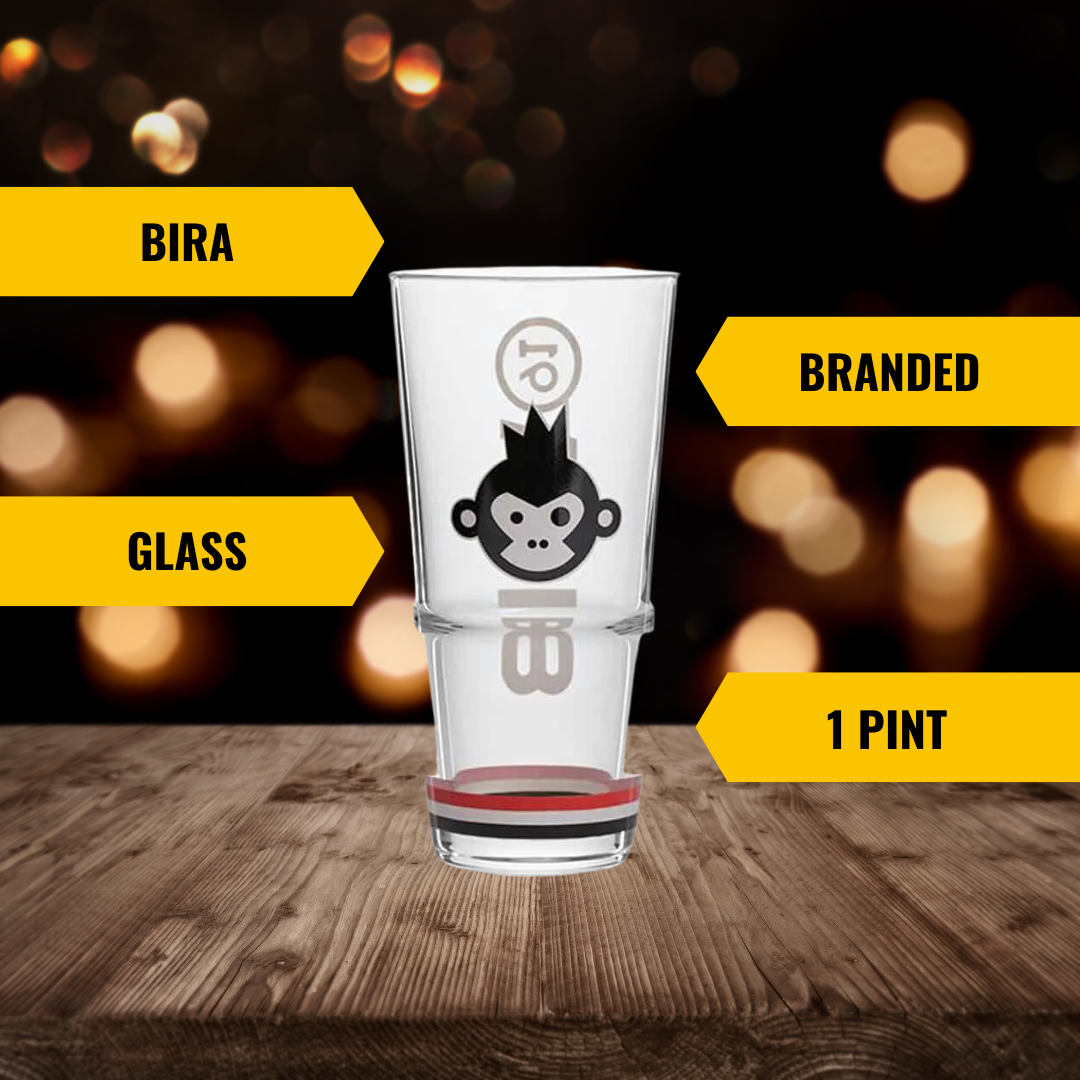 Bira Pint Glass - BEERHUNTER