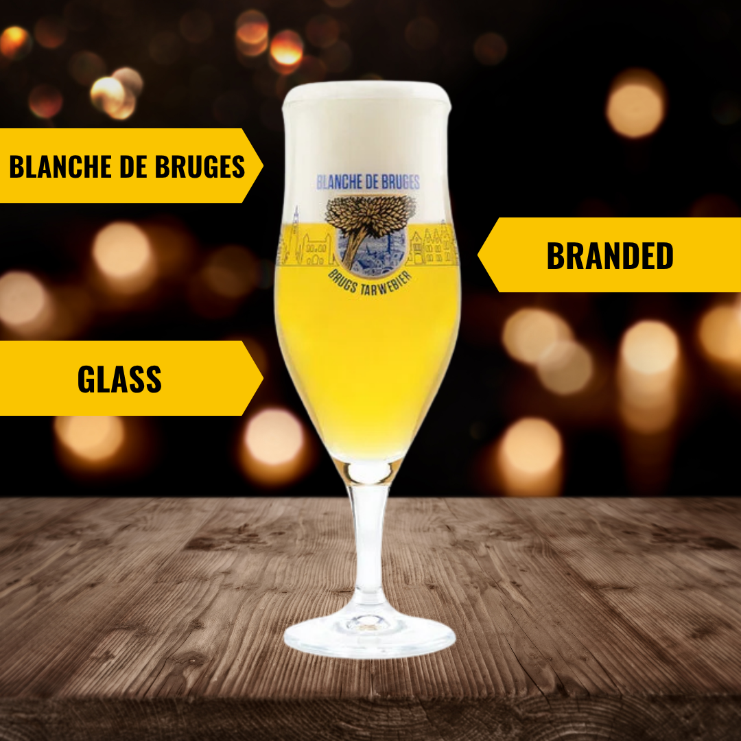 Blanche de Bruges Belgian Glass