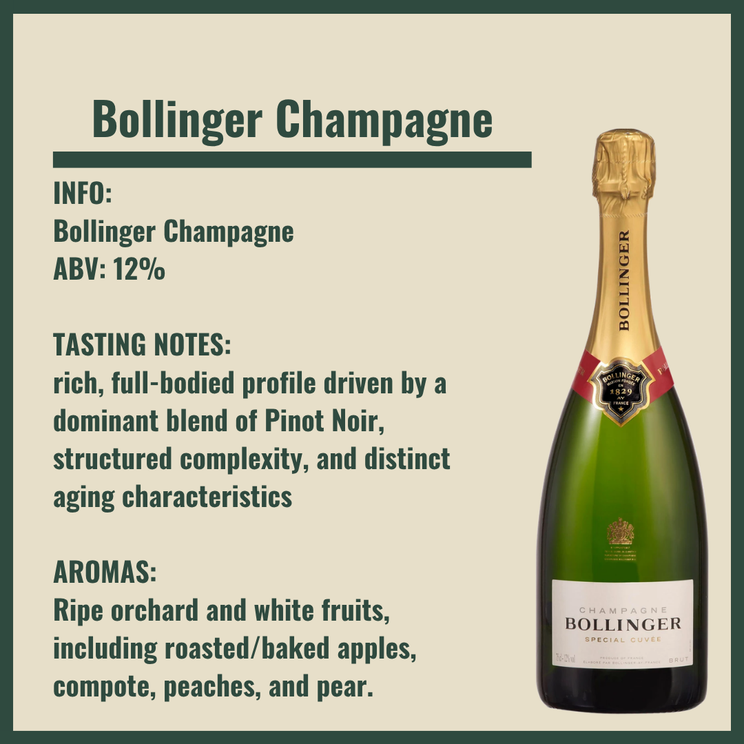 Personalised Champagne Bollinger Special Brut Gift Set