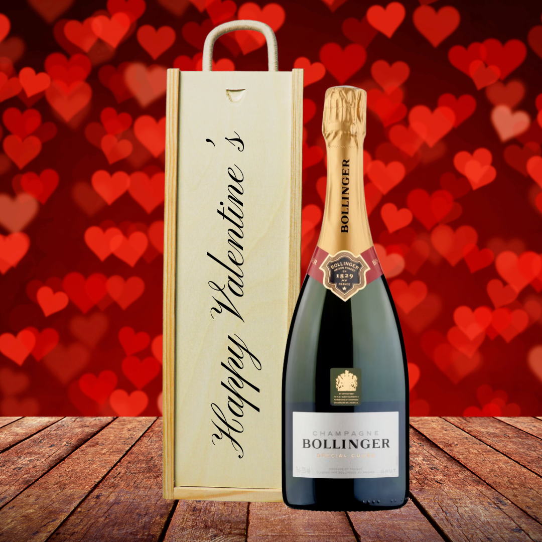 Bollinger Champagne Valentines Gift Set