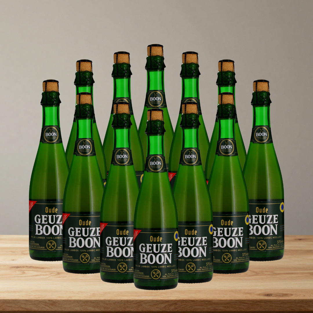 Boon Belgian Oude Gueuze 375ml Bottles - 7.0% ABV (Multipack)