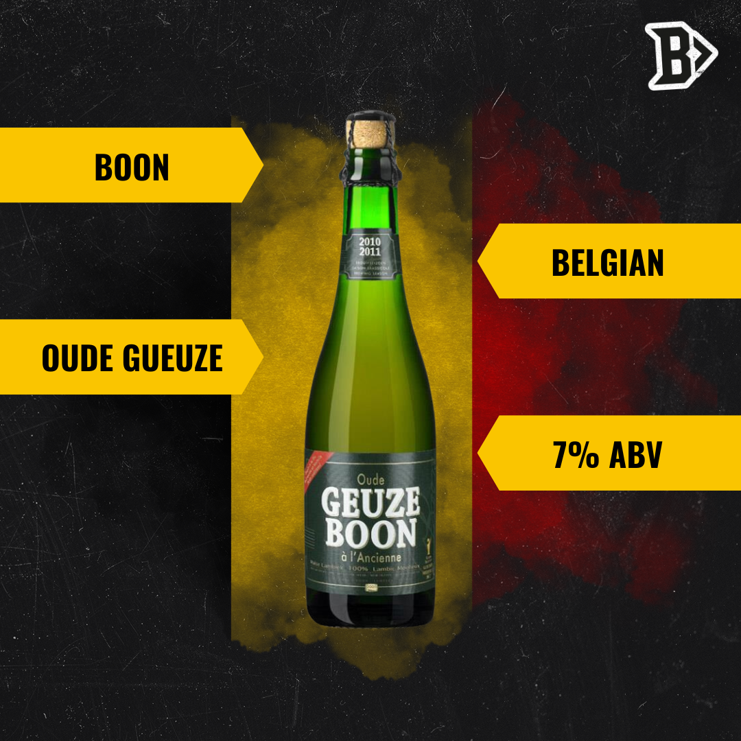 Boon Belgian Oude Gueuze 375ml Bottles - 7.0% ABV (12 Pack)