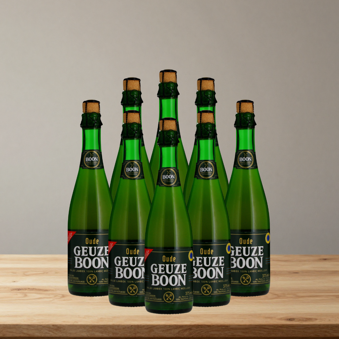Boon Belgian Oude Gueuze 375ml Bottles - 7.0% ABV (Multipack)