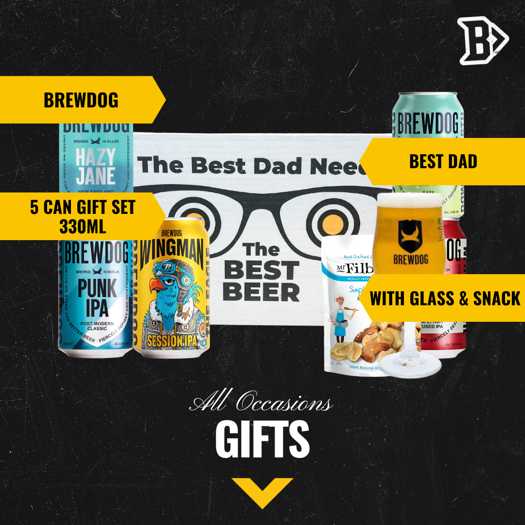 Brewdog Craft Beer 'Best Dad' Gift Pack (5 x 330ml) - BEERHUNTER
