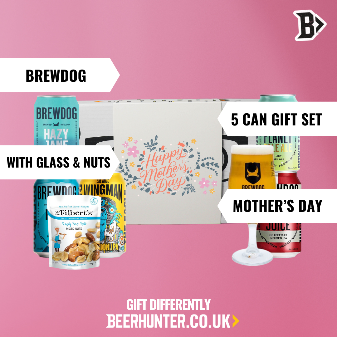Brewdog Mother's Day Craft Beer Gift Set - IPA, Pale Ale & Lager (5 x 330ml)