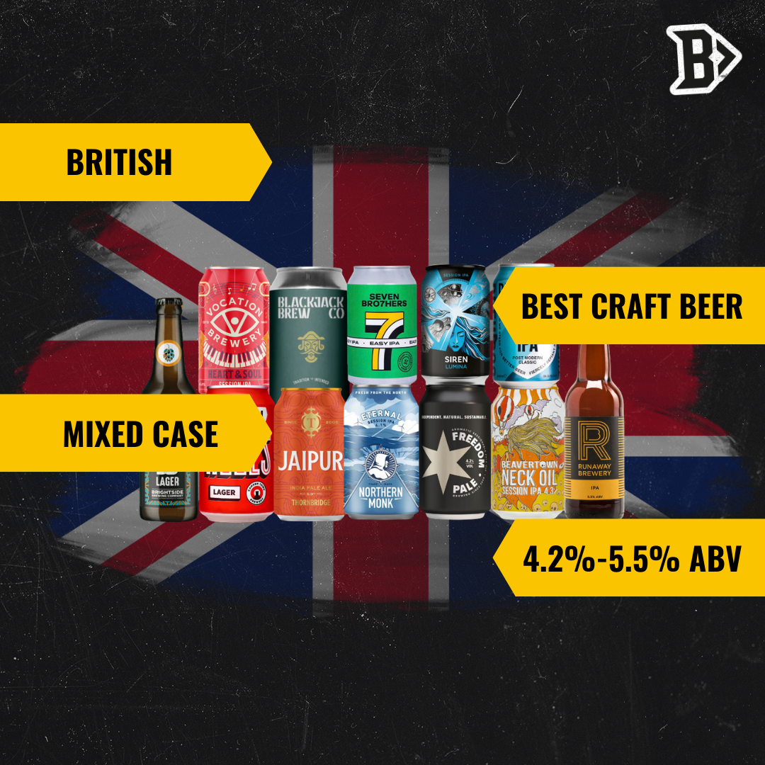 British Best Craft Beer Mixed Case (12 Pack)