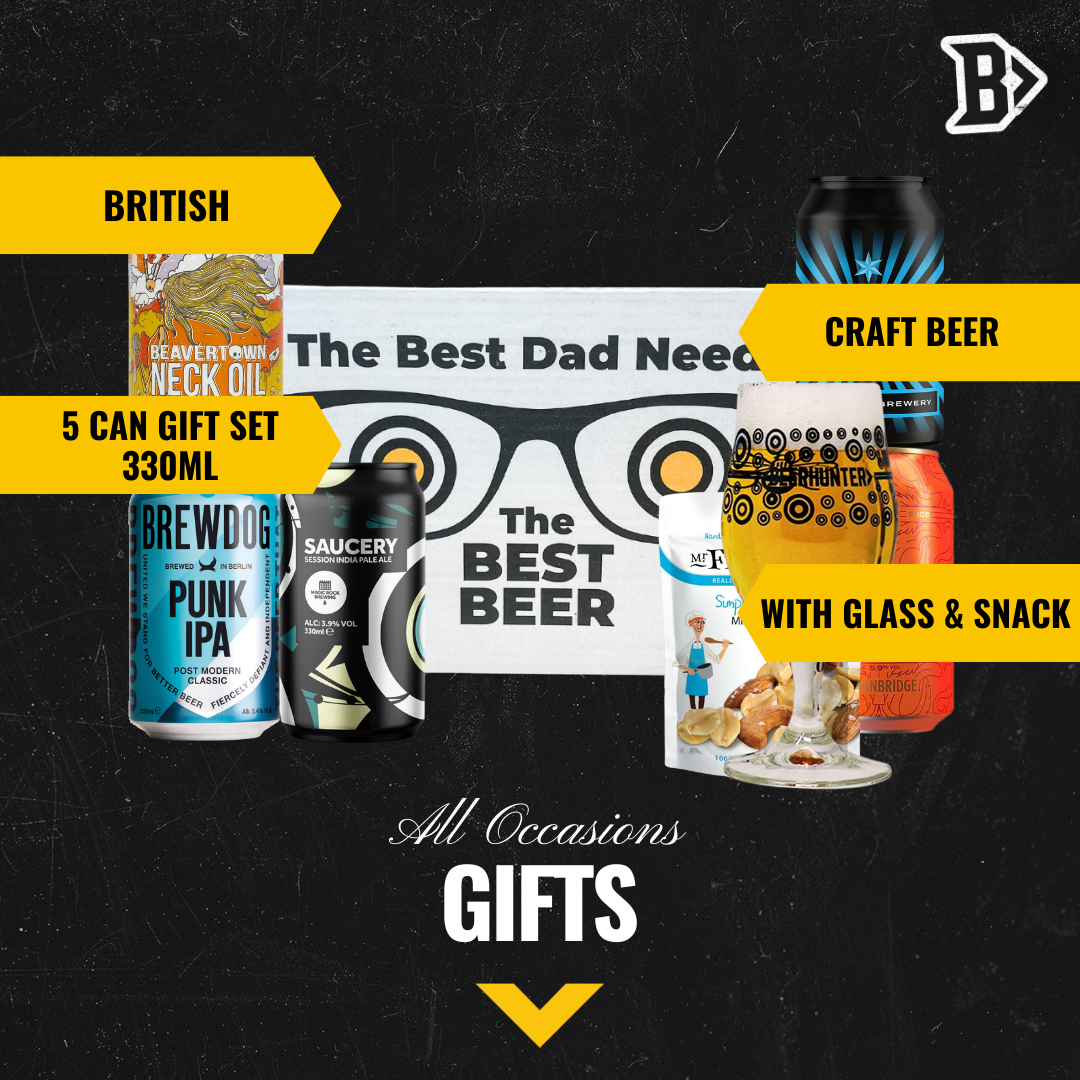 British Craft Beer 'Best Dad' Gift Pack (5 x 330ml) - BEERHUNTER