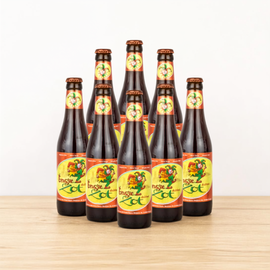 Brugse Zot Bruin Belgian Dubbel 330ml Bottles - 7.5% ABV (Multipack)