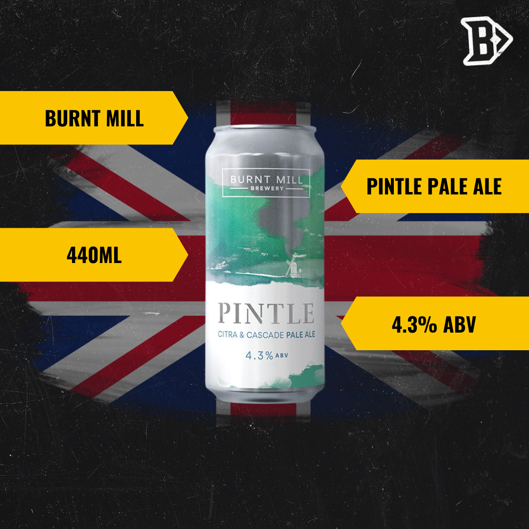 Burnt Mill British Pintle Pale Ale 440ml Cans - 4.3% ABV (12 Pack) - BEERHUNTER