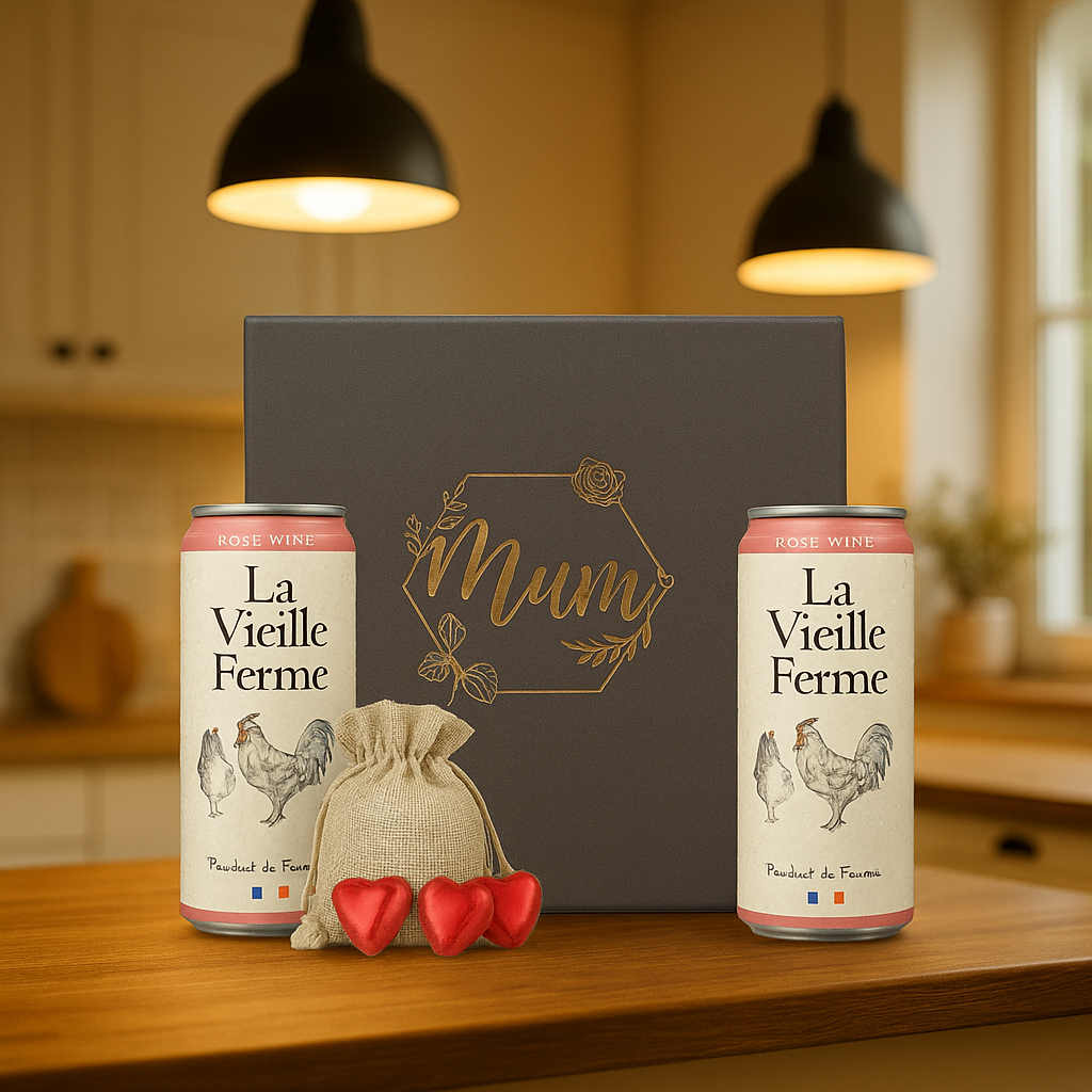 Mum La Vieille Ferme Rosé &amp; Chocolates Gift Set (20cl)