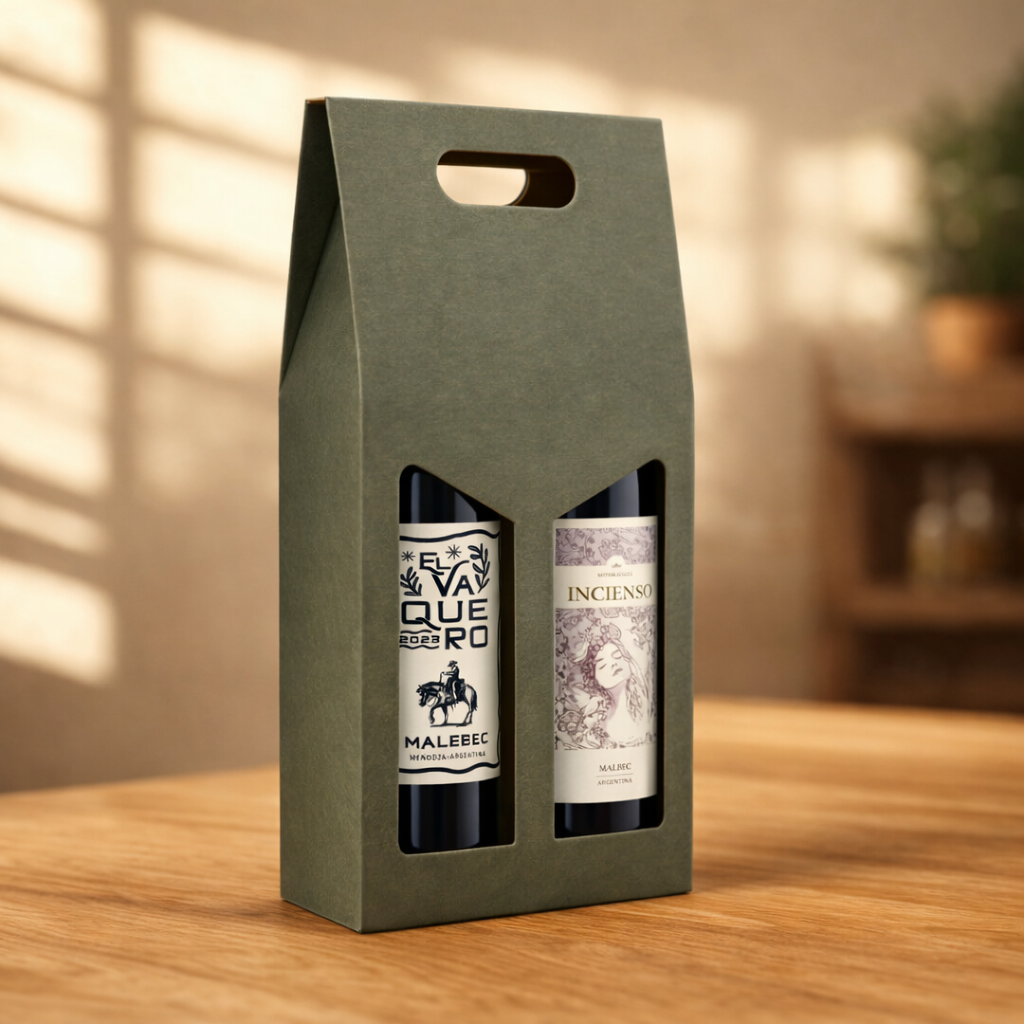 Malbec Argentina Classic Red Wine Gift Set Collection – El Vaquero & Incienso (2 x 75cl) in Gift Box