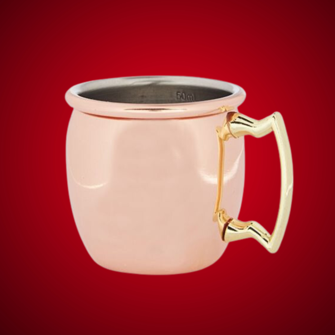 Copper Curved Mini Jigger - BEERHUNTER