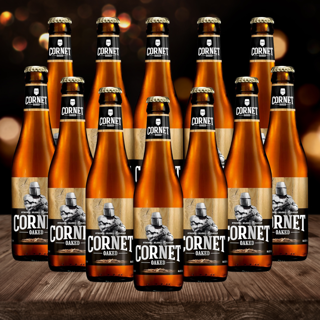 Cornet Oaked Strong Blonde 330ml Bottles - 8.5% ABV (12 Pack) - BEERHUNTER