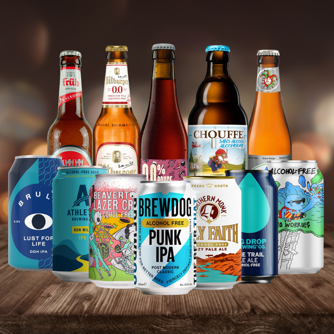 Craft Beer Low/No Alcohol Free Mixed Beer Selection - (12 Pack)