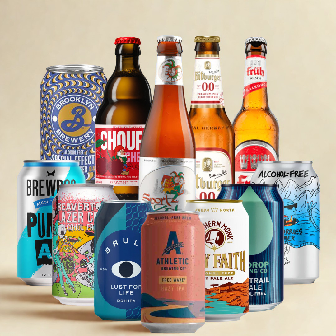 Craft Beer Low/No Alcohol Mixed Craft Beer Selection - Full flavour low/no alcohol (12 Pack)