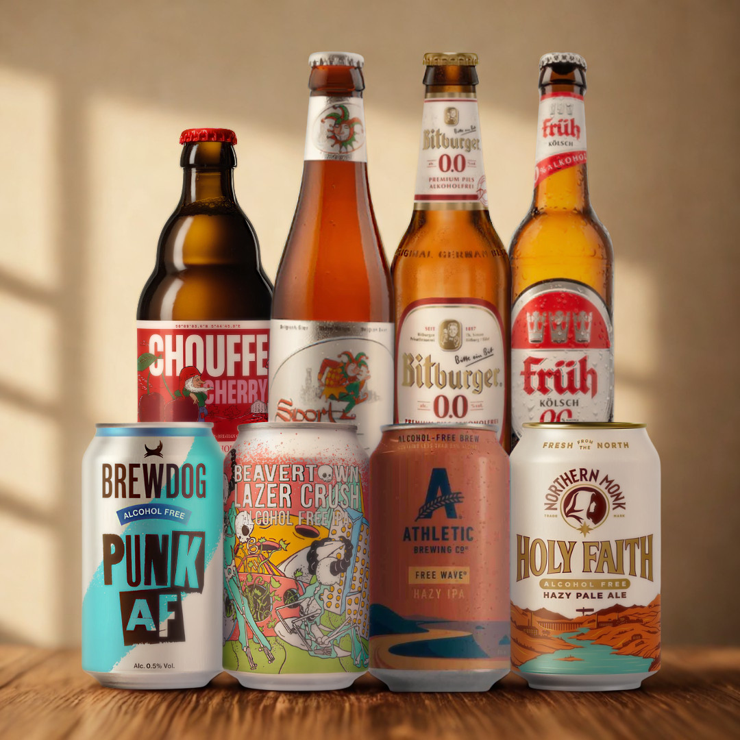 Craft Low/No Alcohol Free Mixed Beer Case (8 Pack)