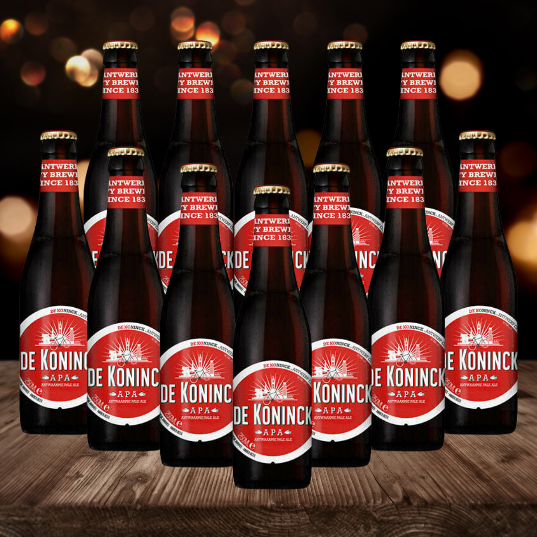 De Koninck Bolleke Belgian Pale Ale 330ml Bottles - 5.20% ABV (12 Pack) - BEERHUNTER