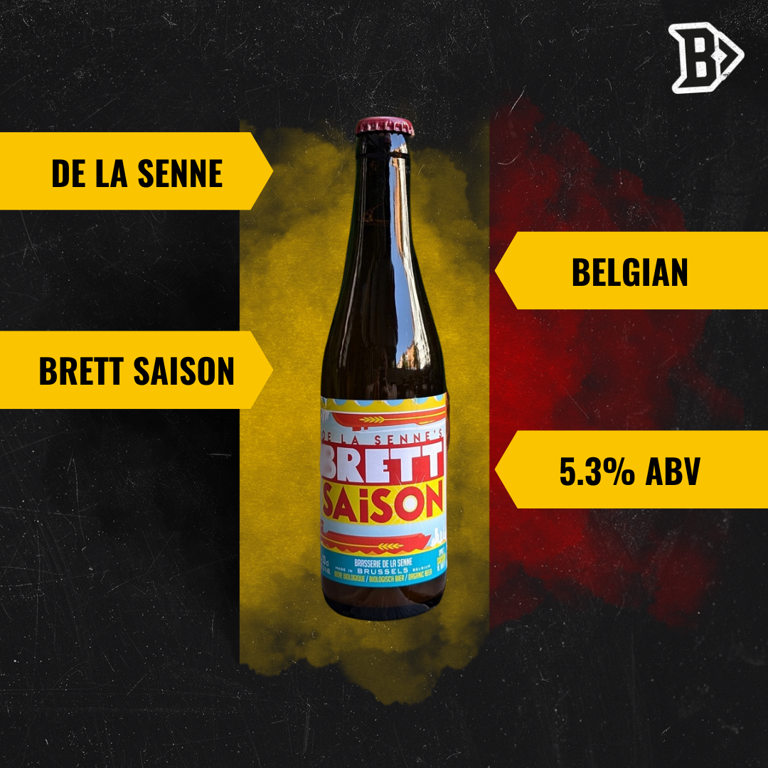 De La Senne Belgian Brett Saison 330ml Bottles - 5.3% ABV (12 Pack)