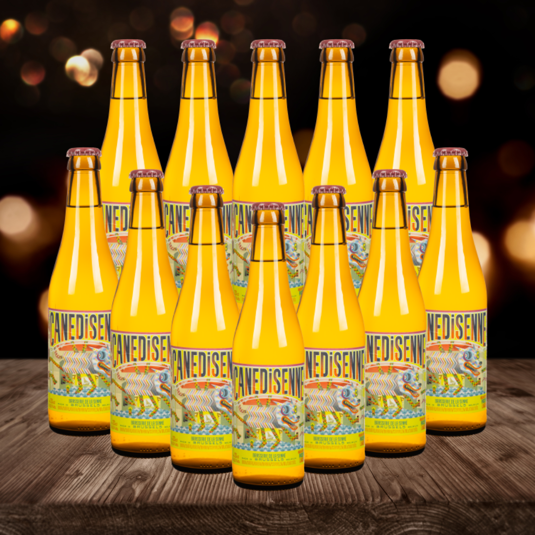 De La Senne Belgian Canedisenne Lager 330ml Bottles - 5.5% ABV (12 Pack)