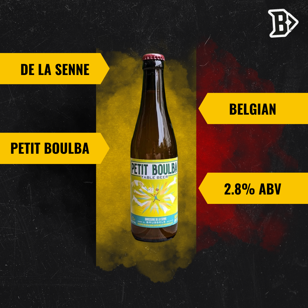 De La Senne Belgian Petit Boulba Hoppy Light Ale 330ml Bottles - 2.8% ABV (12 Pack)
