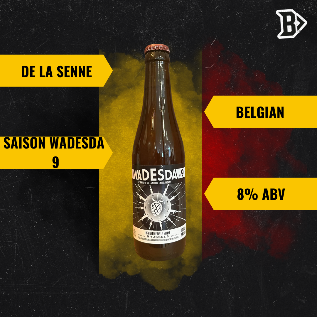 De La Senne Belgian Saison Wadesda 9 330ml Bottles - 8.0% ABV (12 Pack)