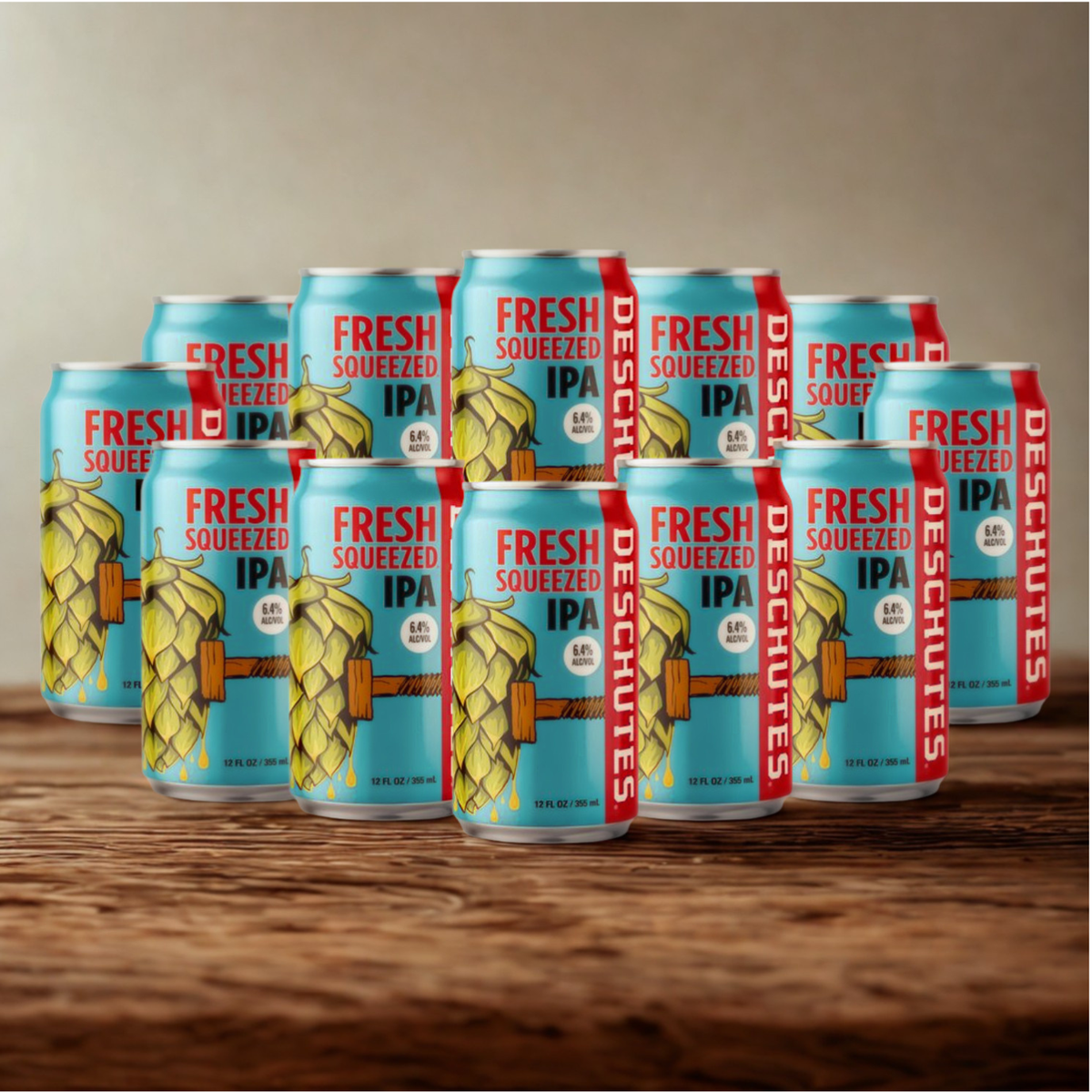 Deschutes Fresh Squeezed IPA – American Craft India Pale Ale - (8 Pack)