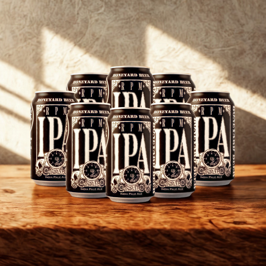 Deschutes Boneyard RPM IPA – American Craft India Pale Ale - 355ml Cans (8 Pack)