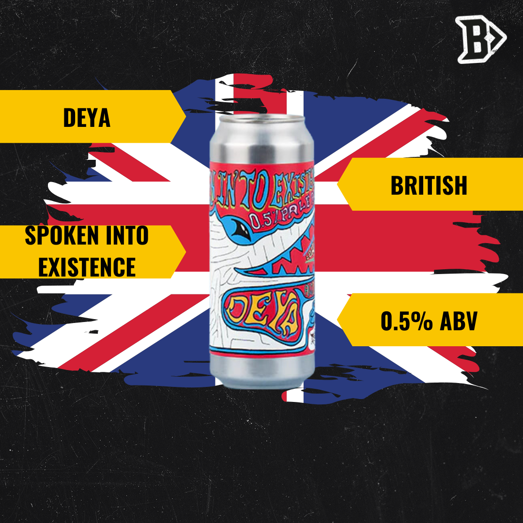 Deya Spoken Into Existence British Low Alcohol Pale Ale 500ml Cans - 0.5% ABV (12 Pack)