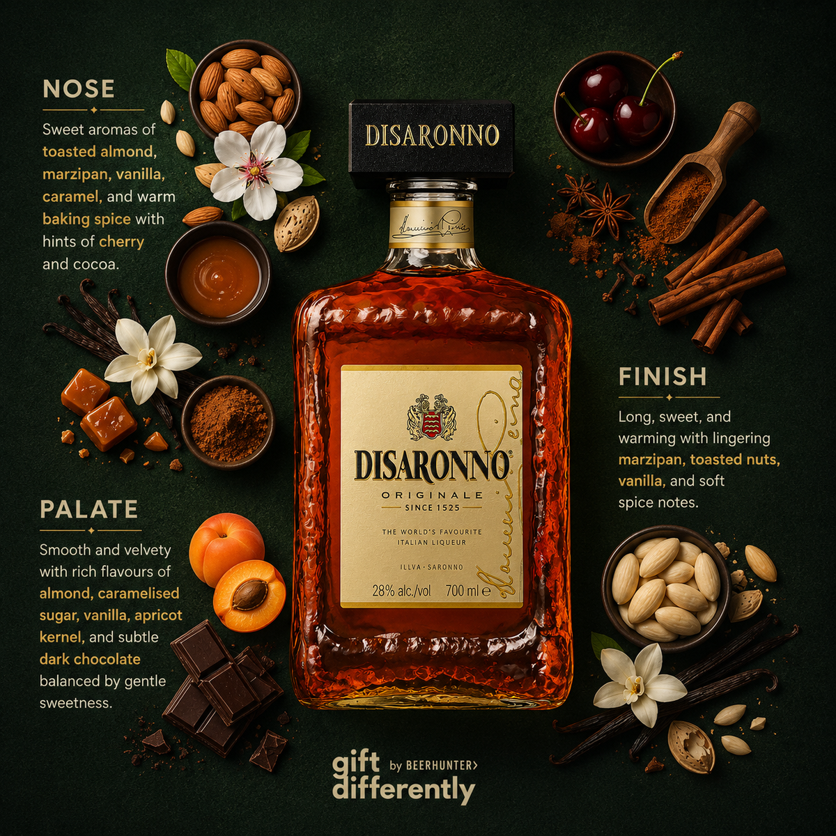 Personalised Disaronno Originale Italian Liqueur with Cola Gift Set - 50cl (28% ABV)