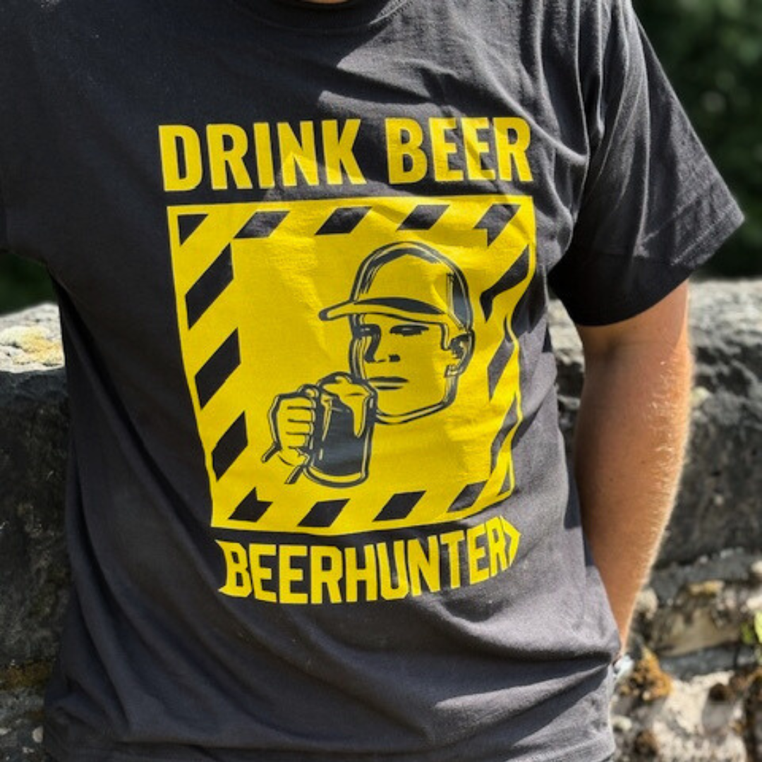 Beerhunter &quot;Drink Beer&quot; Hacienda Inspired Unisex Short Sleeve Adults T-Shirt
