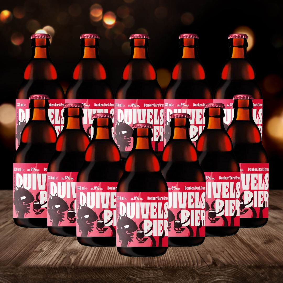 Duivels Bier Donker 330ml Bottles - 8% ABV (12 pack)