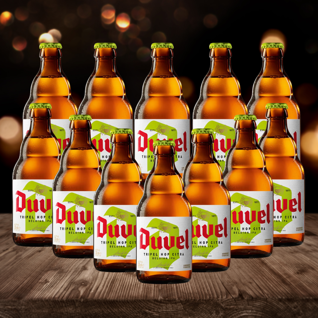 Duvel Belgian Strong Ale Tripel Hop Citra 330ml Bottles - 9.0% ABV - BEERHUNTER