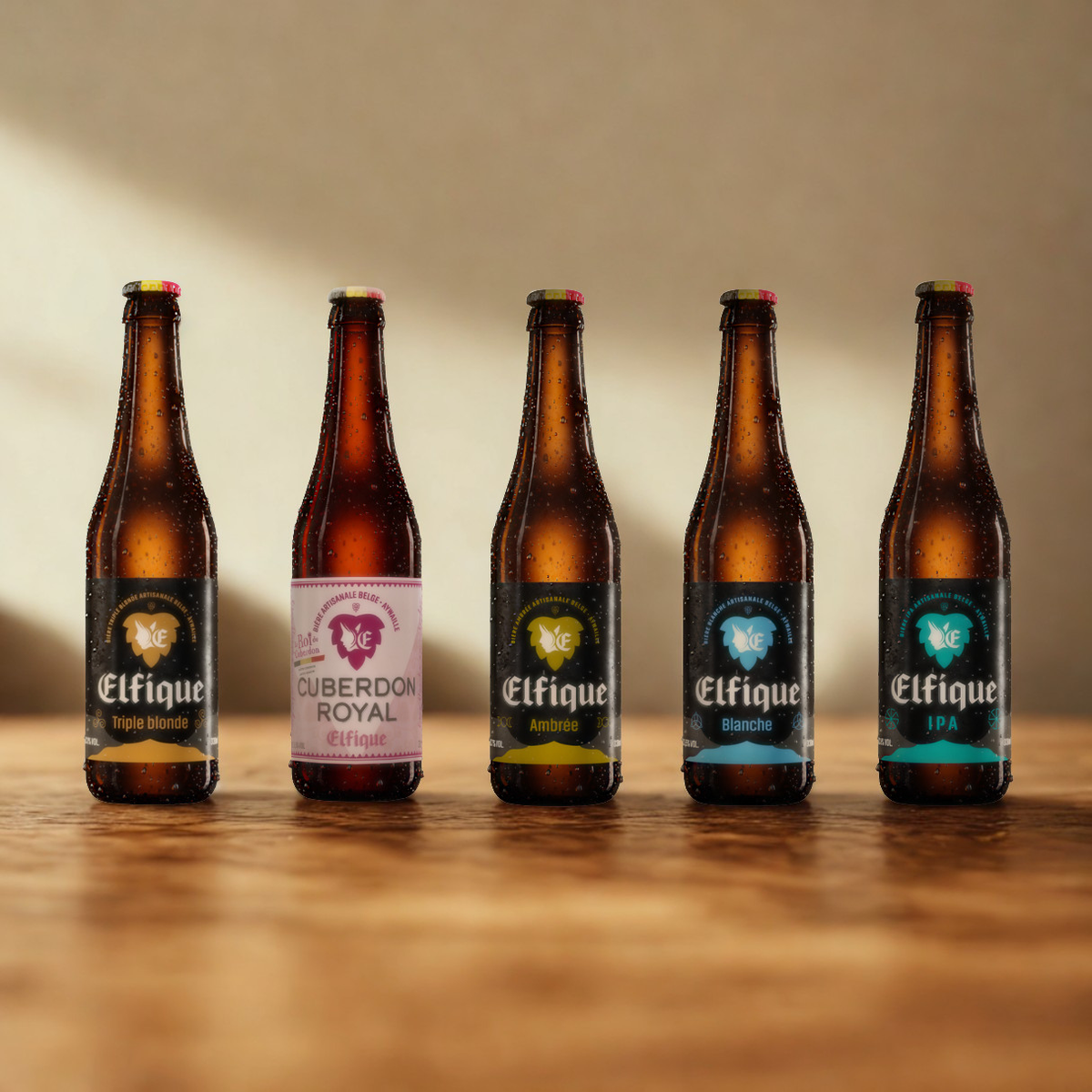 Elfique Belgian Craft Beer 330ml Bottles – (8 Pack)