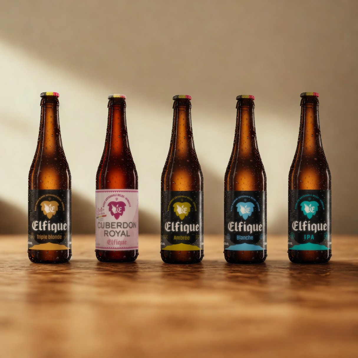 Elfique Belgian Craft Beer 330ml Bottles – (8 Pack)