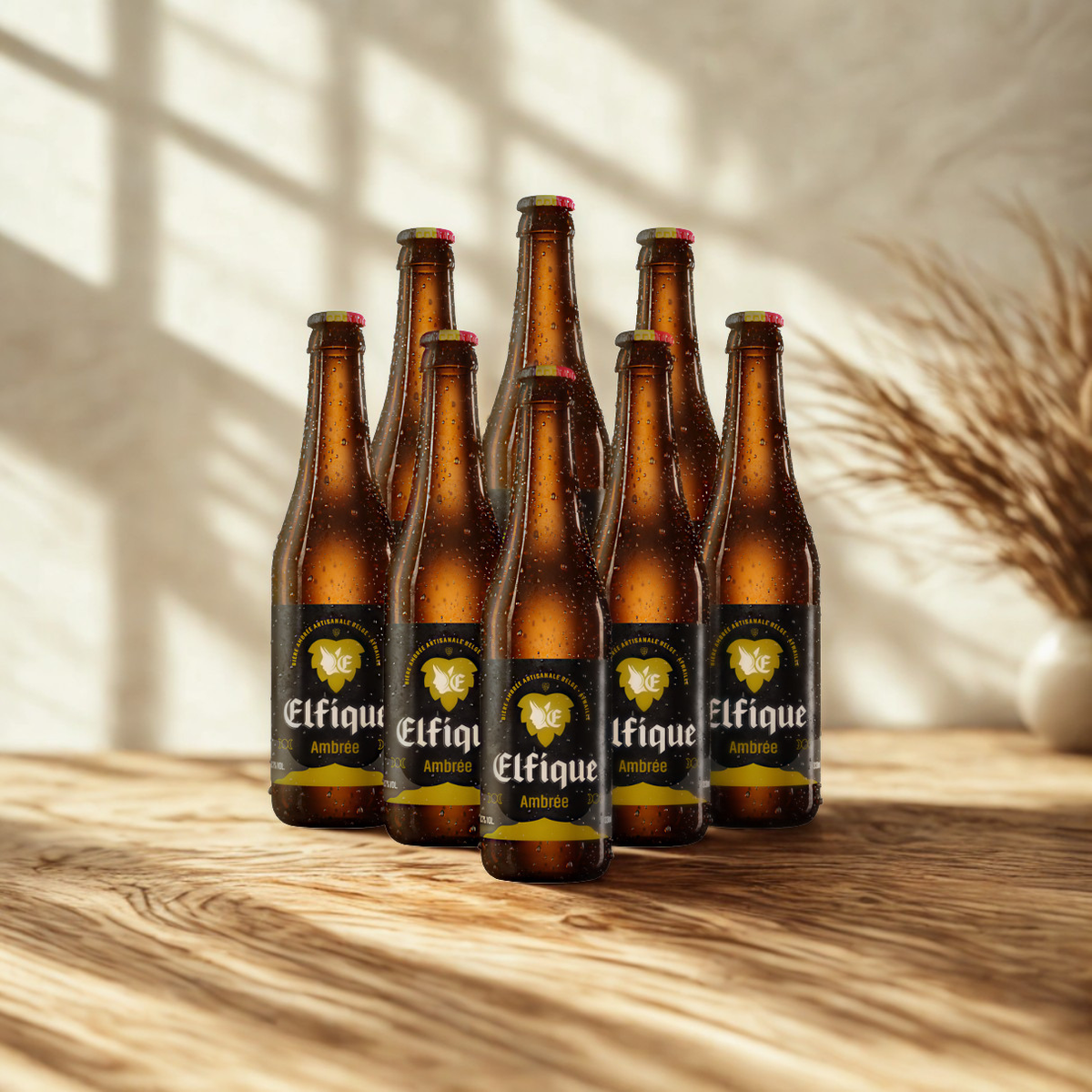 Elfique Belgian Craft Beer 330ml Bottles – (8 Pack)