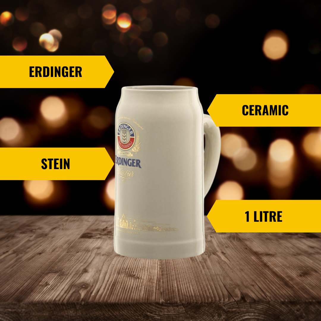 ERDINGER Ceramic Stein - BEERHUNTER