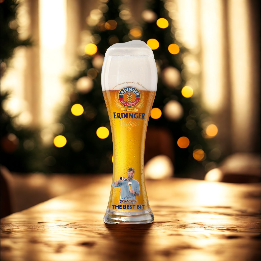 ERDINGER Klopp Limited Edition "The Best Bit" Pint Glass