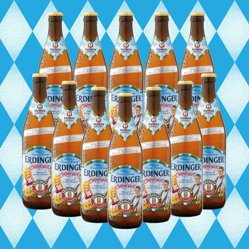 Erdinger Oktoberfest Wheat Beer 500ml Bottles - 5.7% ABV (12 Pack) - BEERHUNTER