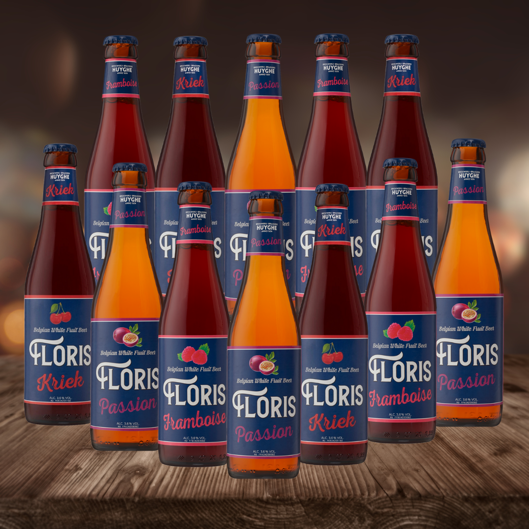 Floris Belgian Fruit Beer Mixed Case 330ml Bottles (12 Pack) - BEERHUNTER