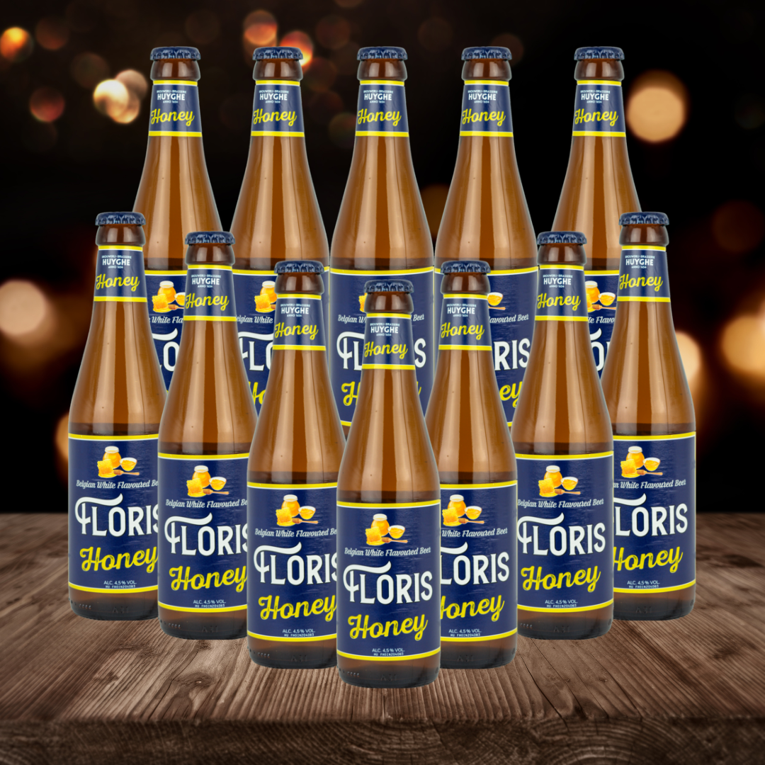 Floris Honey Belgian Fruit Beer 330ml Bottles - 4.5% ABV (12 Pack) - BEERHUNTER