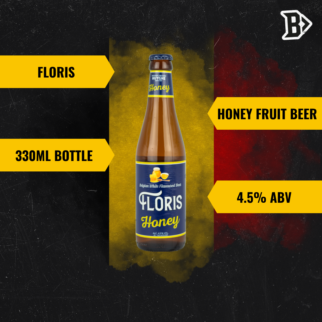 Floris Honey Belgian Fruit Beer 330ml Bottles - 4.5% ABV (12 Pack) - BEERHUNTER