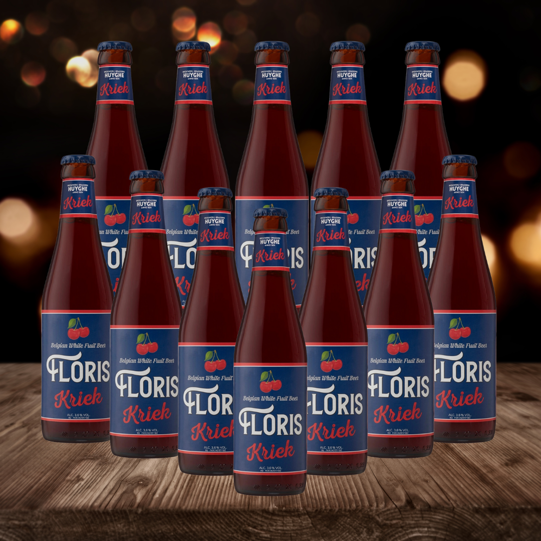 Floris Kriek Belgian Fruit Beer 330ml Bottles - 3.6% ABV (12 Pack) - BEERHUNTER