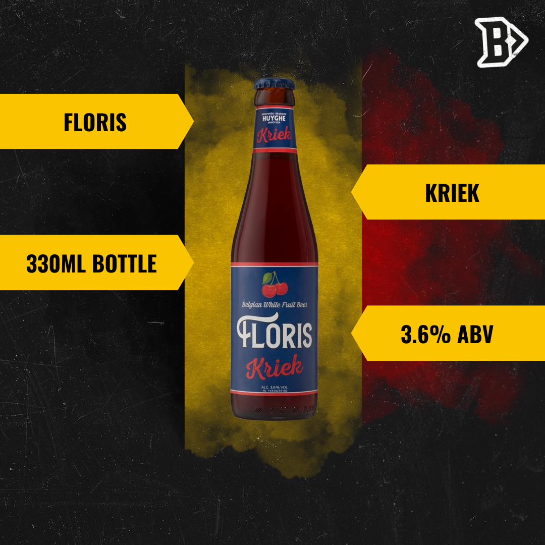 Floris Kriek Belgian Fruit Beer 330ml Bottles - 3.6% ABV (12 Pack) - BEERHUNTER