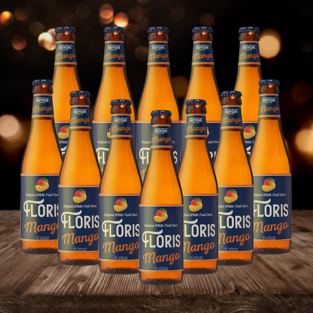 Floris Mango Belgian Fruit Beer 330ml Bottles - 3.6% ABV - 12 Pack - BEERHUNTER