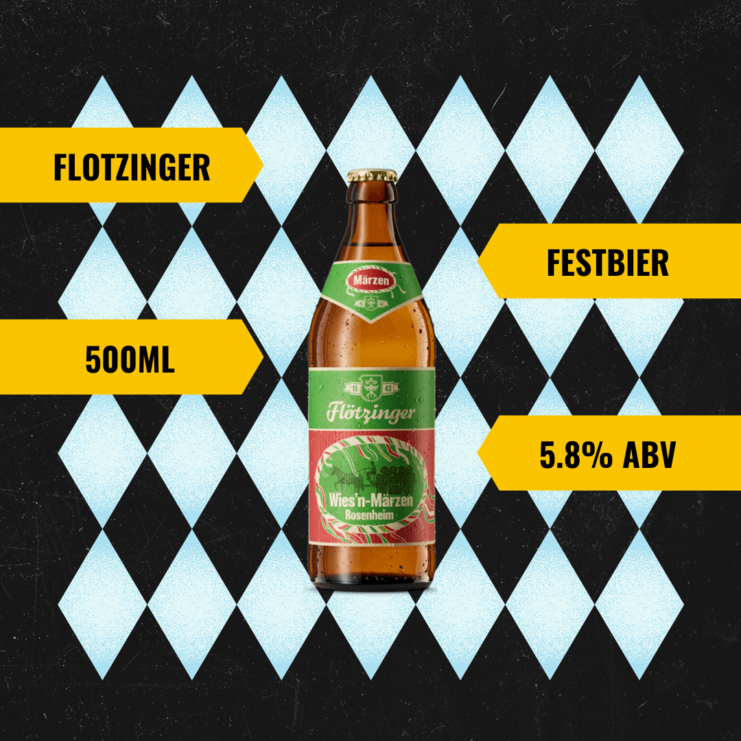Flotzinger Weiz'n Marzen Festbier German Beer 500ml Bottles - 5.8% ABV (12 Pack) - BEERHUNTER
