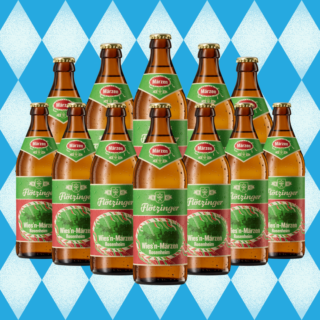 Flotzinger Weiz'n Marzen Festbier German Beer 500ml Bottles - 5.8% ABV (Multipack)
