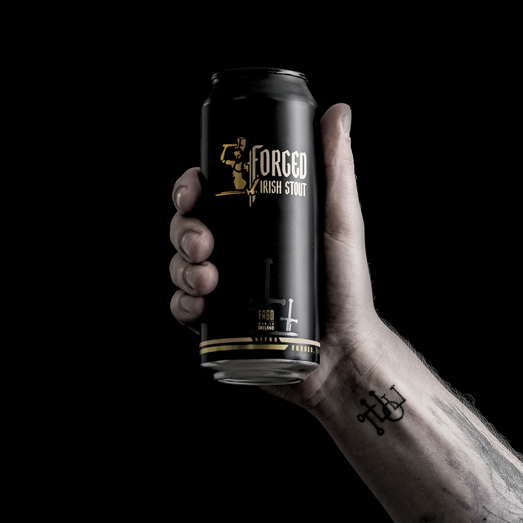 Forged Irish Stout 440ml Cans - 4.2% ABV (24 Multipack) - BEERHUNTER