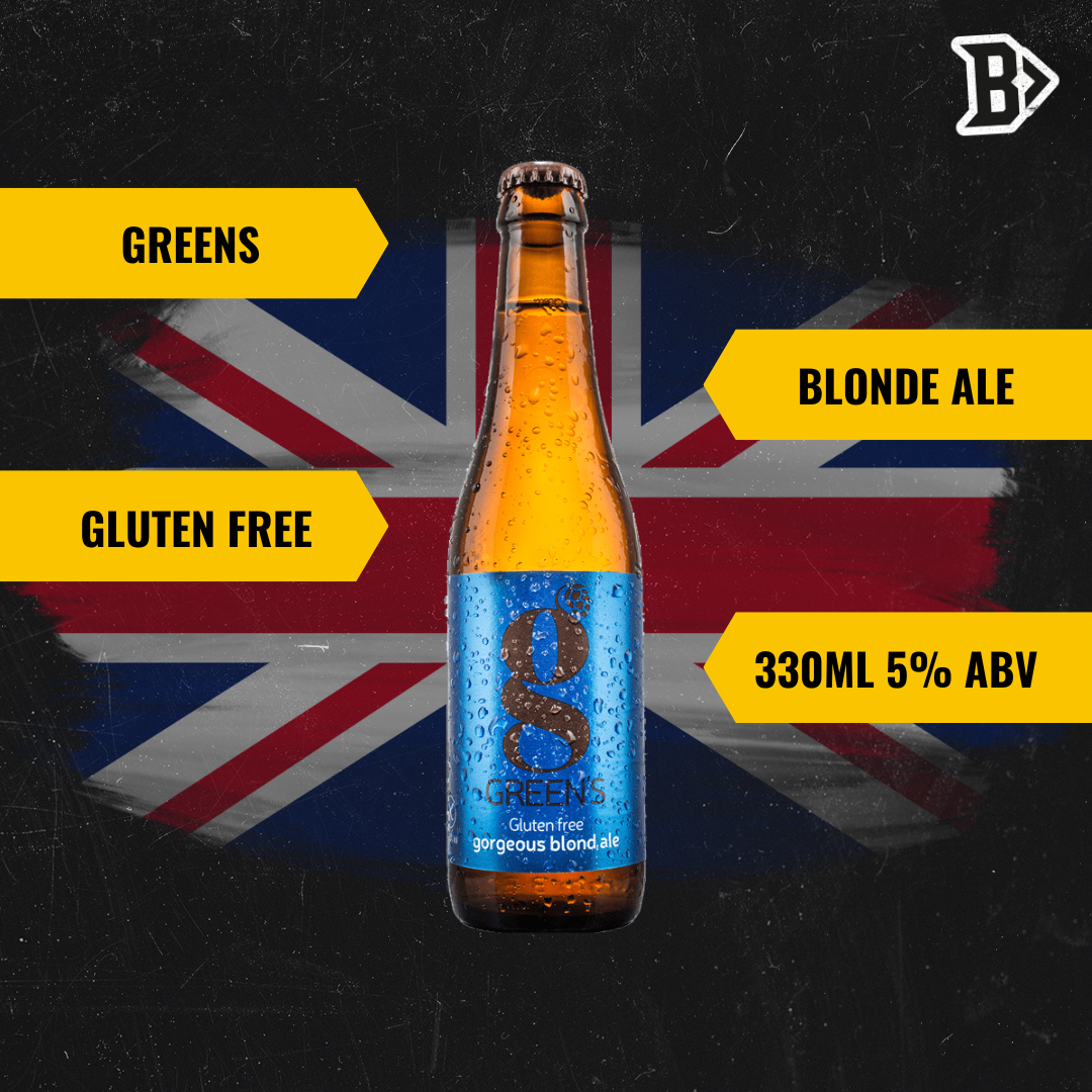 GREEN's Gluten Free Blond Ale 330ml Bottles - 5.0% ABV (12 Pack) - BEERHUNTER